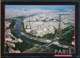 °°° 31238 - FRANCE - 75 - PARIS - LA TOUR EIFFEL ET LA SEINE - 1998 With Stamps °°° - Tour Eiffel
