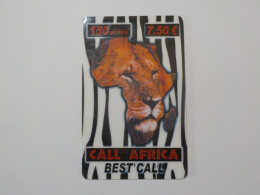 CARTE TELEPHONIQUE    Best Call    Call Africa   150 Unités   7.50 Euros - Nachladekarten (Refill)