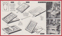Sérigraphie. Dessin, Châssis, Table De Travail, , épreuve, Impression Sur Assiette, Sur Faïence. Larousse 1960. - Historical Documents