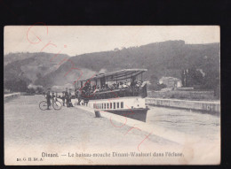 Dinant - Le Bateau-mouche Dinant-Waulsort Dans L'écluse - Postkaart - Dinant