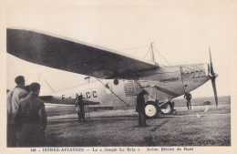 (lm) Istres-Aviation - Le "Joseph Le Brix" Avion Blériot De Raid - 1919-1938: Entre Guerres