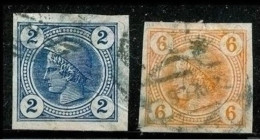 ● AUSTRIA  1901  GIORNALI  Testa Di MERCURIO  N. 12/I E 13/I  Usati  Cat. 34,30 € ️  Lotto N. 52 ️ - Journaux