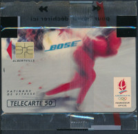 Télécartes France - Publiques N° Phonecote F217 - BOSE J.O. D'Hiver / Patinage De Vitesse (50U S03 NSB) - 1991