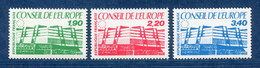 France - YT Service Nº 93 à 95 ** - Neuf Sans Charnière - 1986 - Mint/Hinged