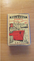Boîte Allumettes  Vintage  Cafés Delépaut Estaimpuis - Boites D'allumettes