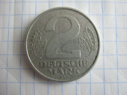 Germany DDR 2 Mark 1957 A - 2 Mark