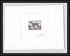 2123 Epreuve D'artiste Artist Proof Monaco Y&t 833 Cheval Chevaux Horse Horses Signe Gandon - Horses