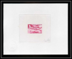 0979 Epreuve D'artiste Artist Proof Centrafricaine Y&t 95 Beechcraft Baron Avion (plane Planes) Signé Signed Autograph - Flugzeuge