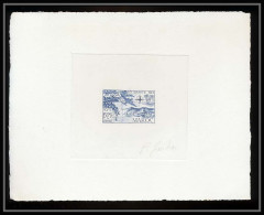 0900 Epreuve D'artiste Artist Proof Maroc Y&t 78 Solidarite 1949 Avion (plane) Signé Signed Autograph Gandon - Airmail