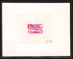 0743 Epreuve D'artiste Artist Proof Centrafricaine Y&t 96 Douglas Dc-4 Avion Plane Planes Avions Signé Signed Autogrph - Airplanes