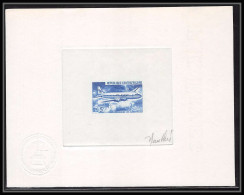 0741 Epreuve D'artiste Artist Proof Centrafricaine Y&t 96 Douglas Dc-4 Avion Plane Planes Avions Signé Signed Autogrph - Avions