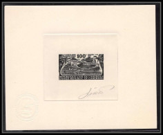 0740 Epreuve D'artiste Artist Proof Cameroun Cameroon Y&t 262 Avions Plane Marignane Douala SIKORSKY S43 Signé Signed - Cameroun (1960-...)