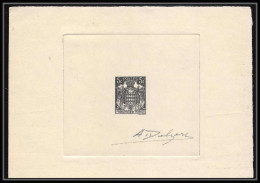 0705 Epreuve D'artiste Artist Proof Monaco Y&t 157 Armoiries Blason Signé Signed Autograph - Unused Stamps