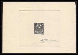 0705 Epreuve D'artiste Artist Proof Monaco Y&t 157 Armoiries Blason Signé Signed Autograph - Postzegels