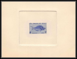 0489 Epreuve D'artiste Artist Proof Cote Francaise Des Somalis Y&t 292 Poissons (Fish Poisson Fishes) Perroquet De Mer - Unused Stamps