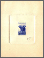 0454 Epreuve D'artiste Artist Proof Cote D'ivoire /ivory Y&t 179 Élephant (aninaux Animals) Bleu - Côte D'Ivoire (1960-...)