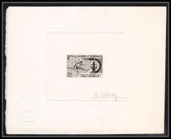 0261 Epreuve D'artiste Artist Proof Nouvelle-Caledonie Y&t 333 COURSE DE HAIES Hurdle Race Signé Signed Autograph Hale - Imperforates, Proofs & Errors