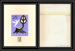 3060 France 1959 Projet Dito N°106 Maxime - L'espoir Fait Vivre Maquette D'artiste Original Artist Work Colombe Dove - Artistenproeven