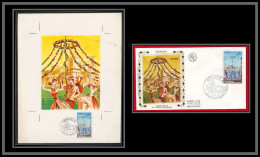 3039 Monaco N°940 La Fete Des Maïs Corn Festival Maquette D'artiste Original Artist Work FDC Signé Chesnot 1973 - Levensmiddelen