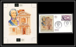 3011 France N°1699 Académie Médecine Doctor PORTAL Maquette D'artiste Original Paint Artist Work FDC 1971 Signé Chesnot - Medizin