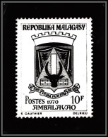 2794 N°437a Armoirie Blason 1970 Ambalajavao Epreuve Photo Noir Et Blanc Proof Madagascar - Madagascar (1960-...)