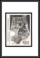 2785 N°363 Peinture Romane Eglise Church Cortinada 1987 Tableau Painting Epreuve Photo Noir Proof Andorre Andorra - Unused Stamps