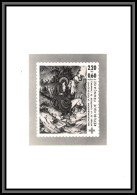 2778 N°2498 Retable De La Chartreuse De Champmol Croix Rouge (red Cross) 1987 Epreuve Photo Noir Et Blanc Proof France - Unused Stamps