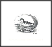 2736 N°2785 Oiseaux Birds 1993 Harle Piette 22/20cm Epreuve D'artiste Du Document Officiel Artist Proof France Goffin - Epreuves D'artistes