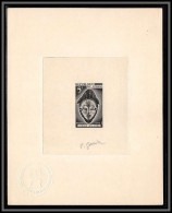 2711 N°199 Masque Mask Balumbu 1966 Epreuve D'artiste Artist Proof Signé Gandon Signed Autograph Congo - Mint/hinged