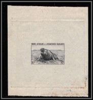 2647 N°6 Sea éléphant De Mer Kerguelen 1956 Epreuve D'artiste Artist Proof Taaf Terres Australes - Unused Stamps