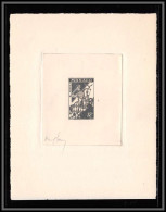 2638 Préoblitéré Préo N°13 Epreuve D'artiste 1954 Artist Proof Signé Serres Signed Autograph Monaco Chevalier Cheval - Unused Stamps