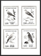 2517 France 2337 2340 Rapaces Birds Of Prey Oiseaux (birds) Epreuve Collective Photo Maquette Proof  - Águilas & Aves De Presa