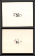 2505 France Paris Arphila 75 1975 Vignette Erinnophilie Lot De 2 Epreuve D'artiste Differentes Artist Proof  - Künstlerentwürfe