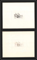 2506 France Paris Arphila 75 1975 Vignette Erinnophilie Lot De 2 Epreuve D'artiste Differentes Artist Proof  - Filatelistische Tentoonstellingen