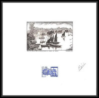 2473 N°2545 Musée Du Bateau Douarnenez Museum Boat France Epreuve D'artiste Artist Die Proof Signé Signed  - Artistenproeven