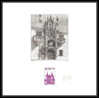 2475 N°2419 Nancy Porte La Craffe Chateau Castle 1986 France Epreuve D'artiste Artist Die Proof Signé Signed  - Châteaux