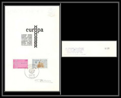 2427 N°1676/1677 Europa 1971 France Epreuve D'artiste Artist Die Proof Signé Signed Tirage 70 Exemplaires - Künstlerentwürfe