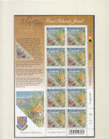 GUERNSEY  809-810, 2 Kleinbogen, Postfrisch **, Europa CEPT: Natur- Und Nationalparks, 1999 - Guernesey