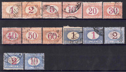 T 3 à 15, 19 - Postage Due