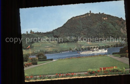 71570255 Koenigswinter Burg Drachenfels Mit Ausflugsschiff Koenigswinter - Königswinter