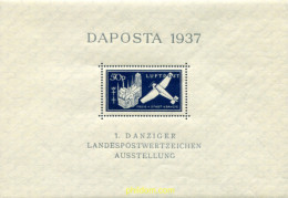 302722 MNH ALEMANIA. Danzig 1937 DAPOSTA 1937 - Other & Unclassified