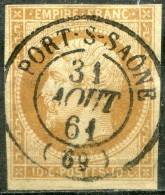 FRANCE - Y&T  N° 13A (o)...petit Cachet à Date - 1853-1860 Napoleon III