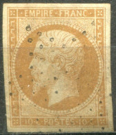 FRANCE - Y&T  N° 13B (o)...roulette D'étoile - 1853-1860 Napoléon III.