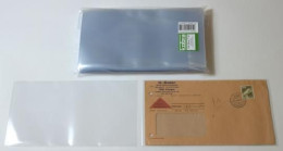 KOBRA T35 Schutzhüllen: Lange Briefhüllen 124 X 236 Mm (100 Stück) #K-T35 - Clear Sleeves