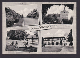 Ansichtskarte Bustedt Kreis Herford NRW Ansichten Friedenstrasse Wasserburg - Autres & Non Classés