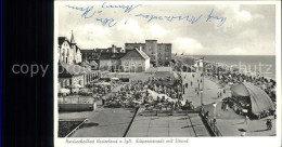 71570121 Westerland Sylt Kurpromenade Mit Strand Westerland - Autres & Non Classés