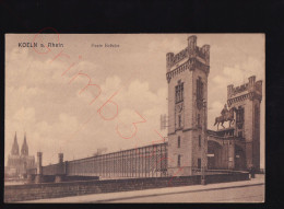 Koeln A. Rhein - Feste Brücke - Postkaart - Koeln