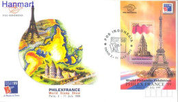 Indonesia 1999 Mi Block 150 FDC  (FDC ZS8 INSbl150) - Filatelistische Tentoonstellingen