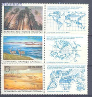 Soviet Union, USSR 1989 Mi 5921-5923 MNH  (ZE4 CCCzf5921-5923) - Geography