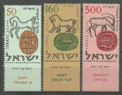 Israel 1957 Mi 145-147 MNH  (ZS10 ISR145-147) - Andere & Zonder Classificatie